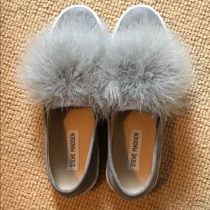 Steve Madden Emily Pom Pom shoe